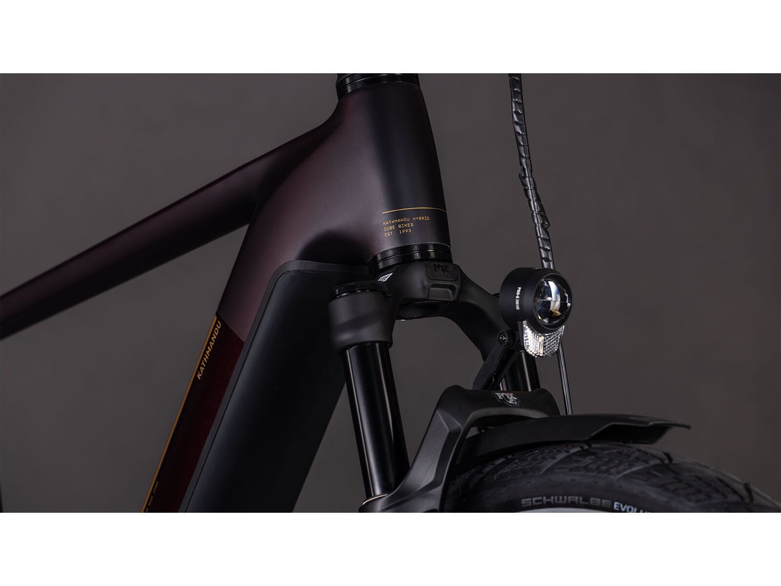 Cube Kathmandu Hybrid Comfort SLX 800, solareclipse´n´gold | Bild 7