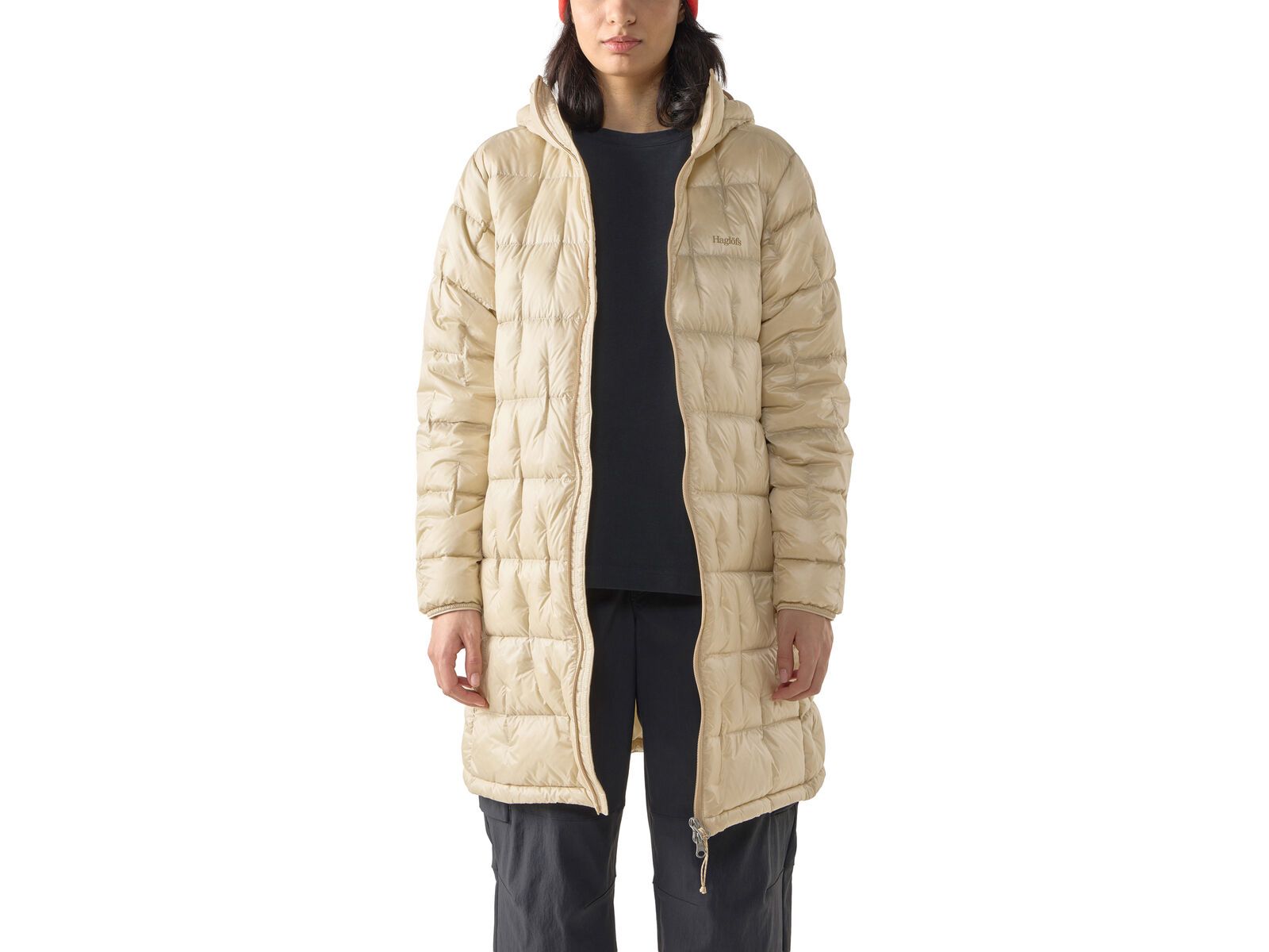 Haglöfs Hede Down Coat Women, chalk beige | Bild 3