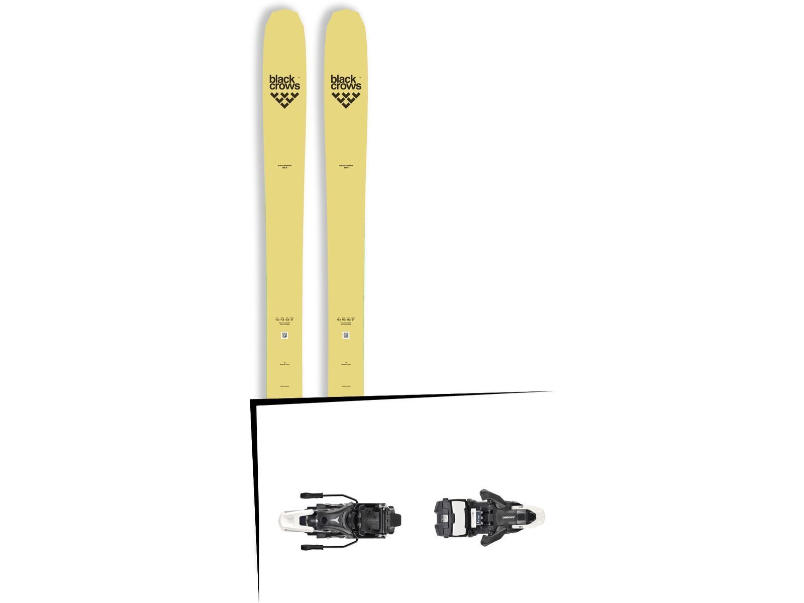 Set: Black Crows Anima Freebird 2018 + Atomic Shift MNC 13 black/white | Bild 1