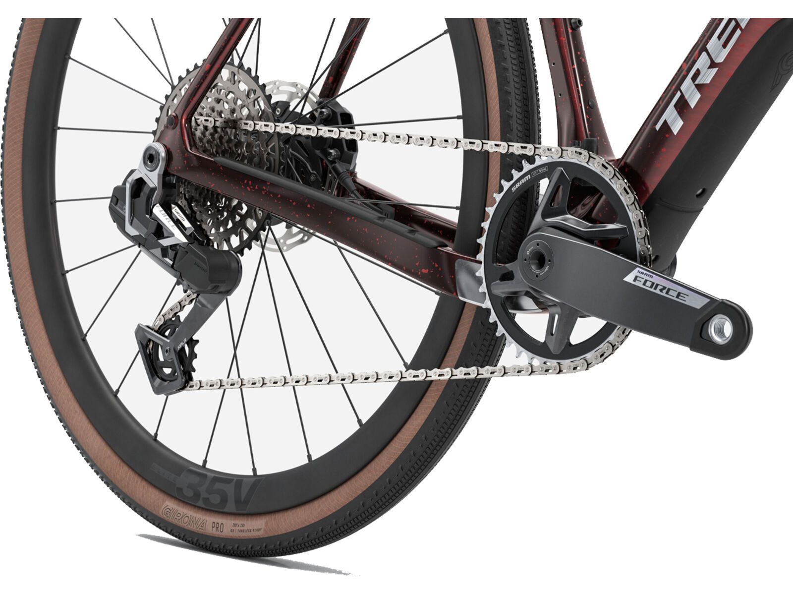 Trek Checkpoint SL 7 AXS Gen 3, dark red/carbon red smoke splatter | Bild 5