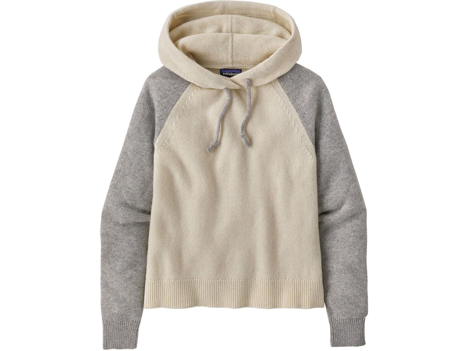 Patagonia Women's Recycled Wool-Blend Hooded Pullover Sweater, dyno white | Bild 1