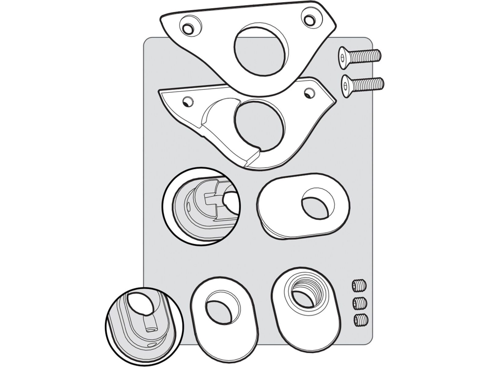 Cervelo ERA Road Dropout Insert Kit | Bild 1