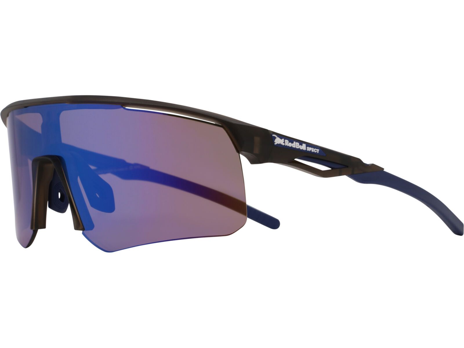 Red Bull Spect Eyewear Riddle, Brown-Blue Mirror / matt x'tal warm grey | Bild 4