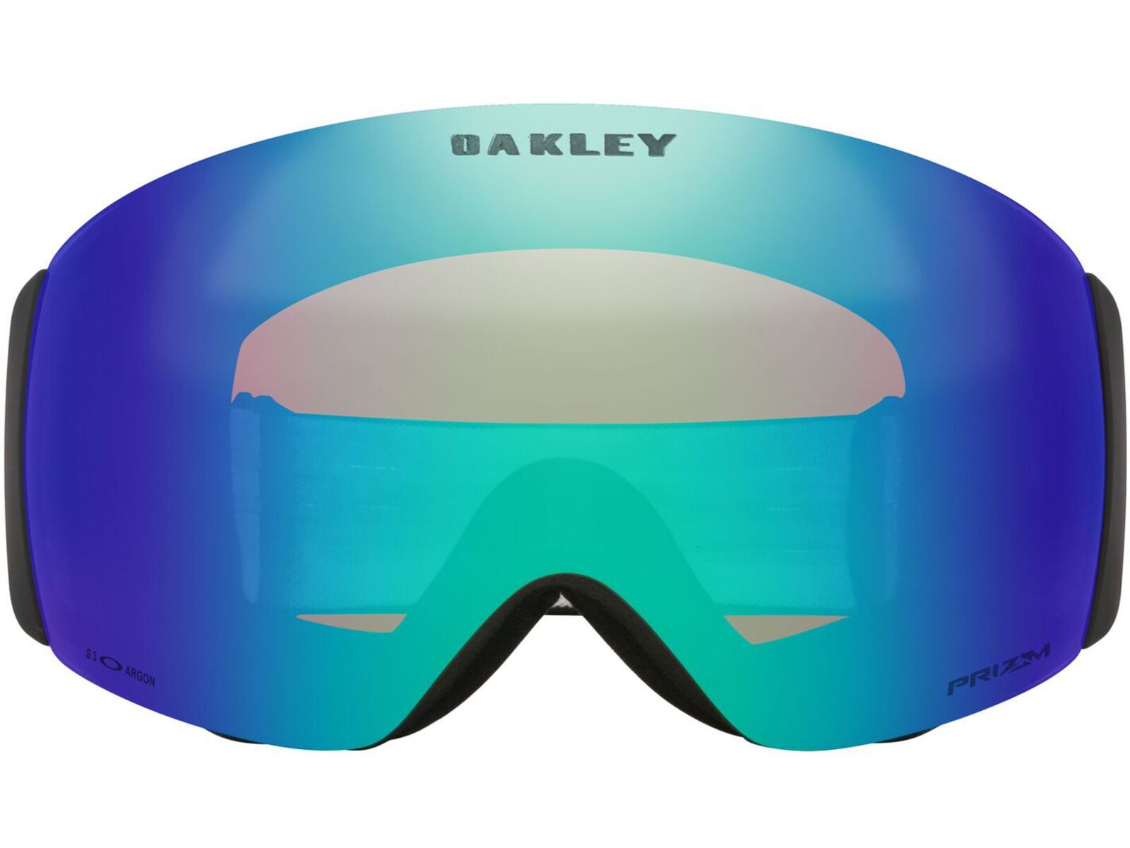 Oakley Flight Deck Pro M, Prizm Snow Argon Iridium & Iced / matte black | Bild 3