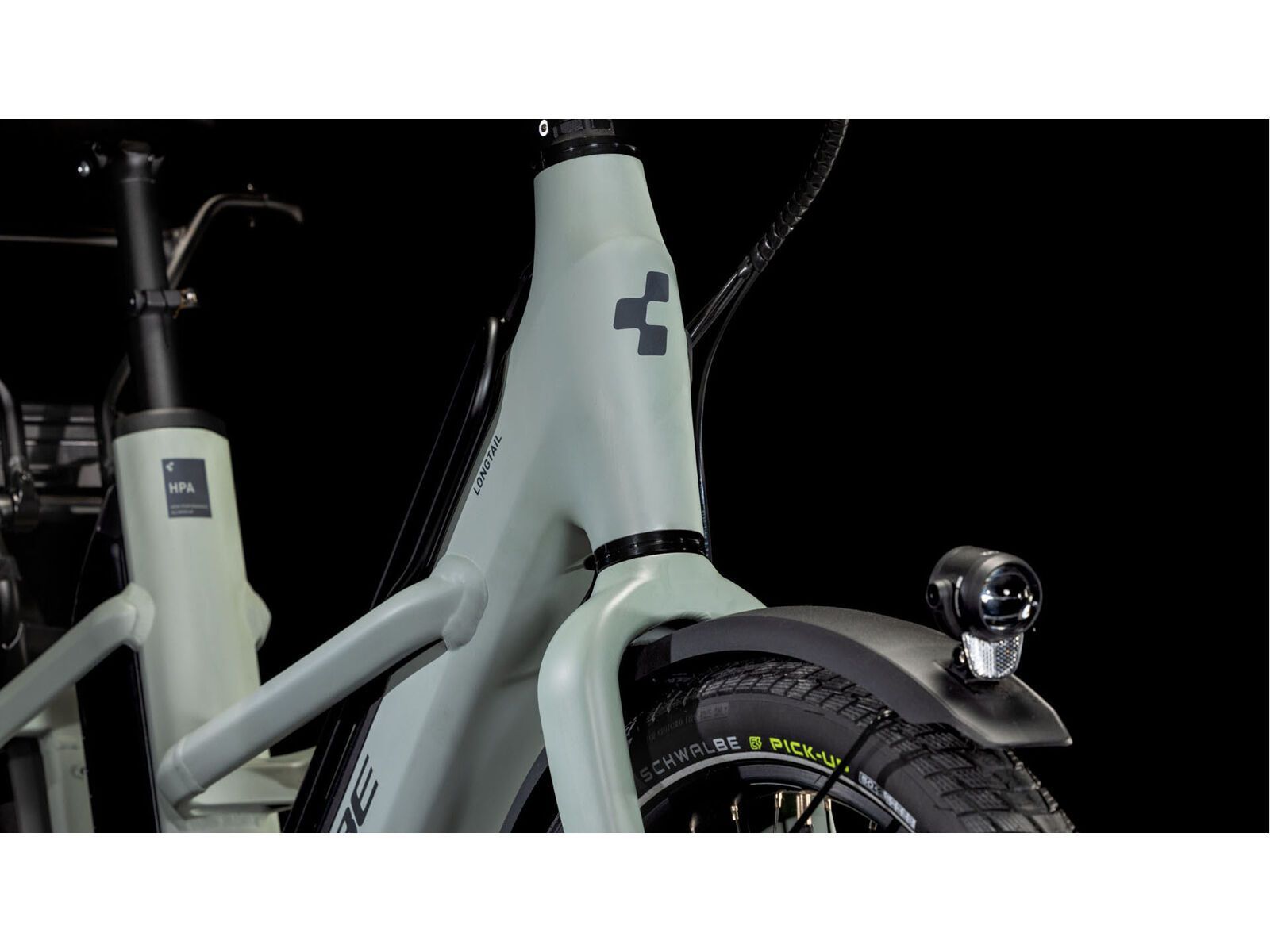 Cube Longtail Sport Hybrid Family 725, swampgrey´n´reflex | Bild 7