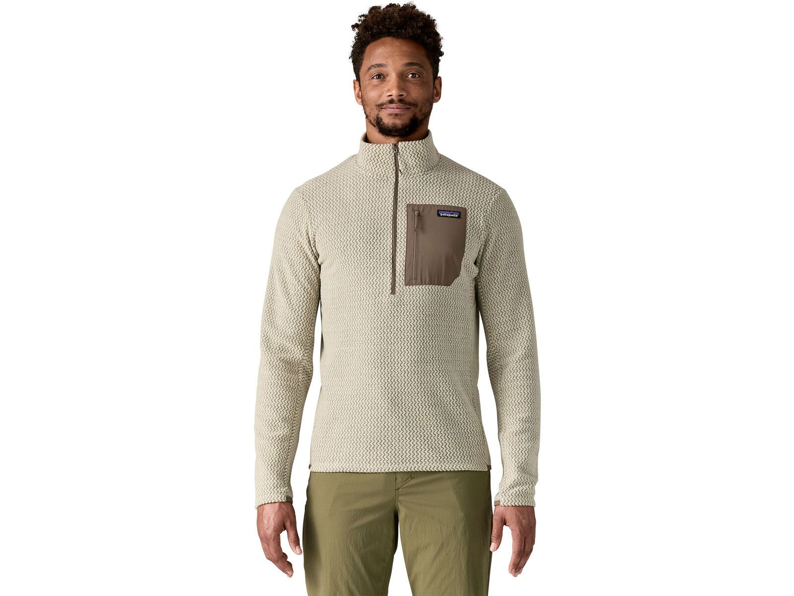 Patagonia Men's R1 Air Zip Neck, pelican | Bild 2