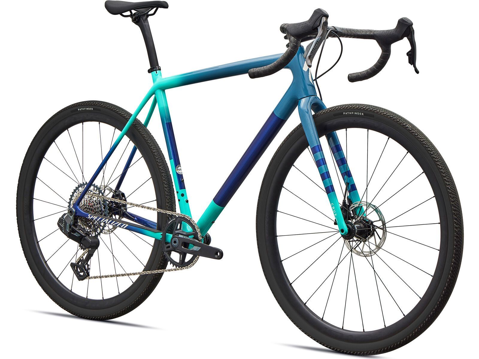 Specialized Crux Expert AXS, grey blue/lagoon blue/dune white/majesty blue | Bild 2