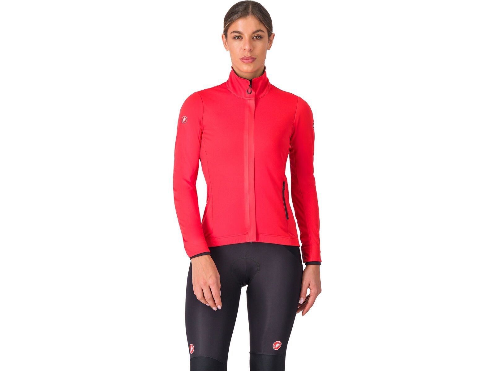 Castelli Alpha 150 W Jacket, hibiscus/black | Bild 1