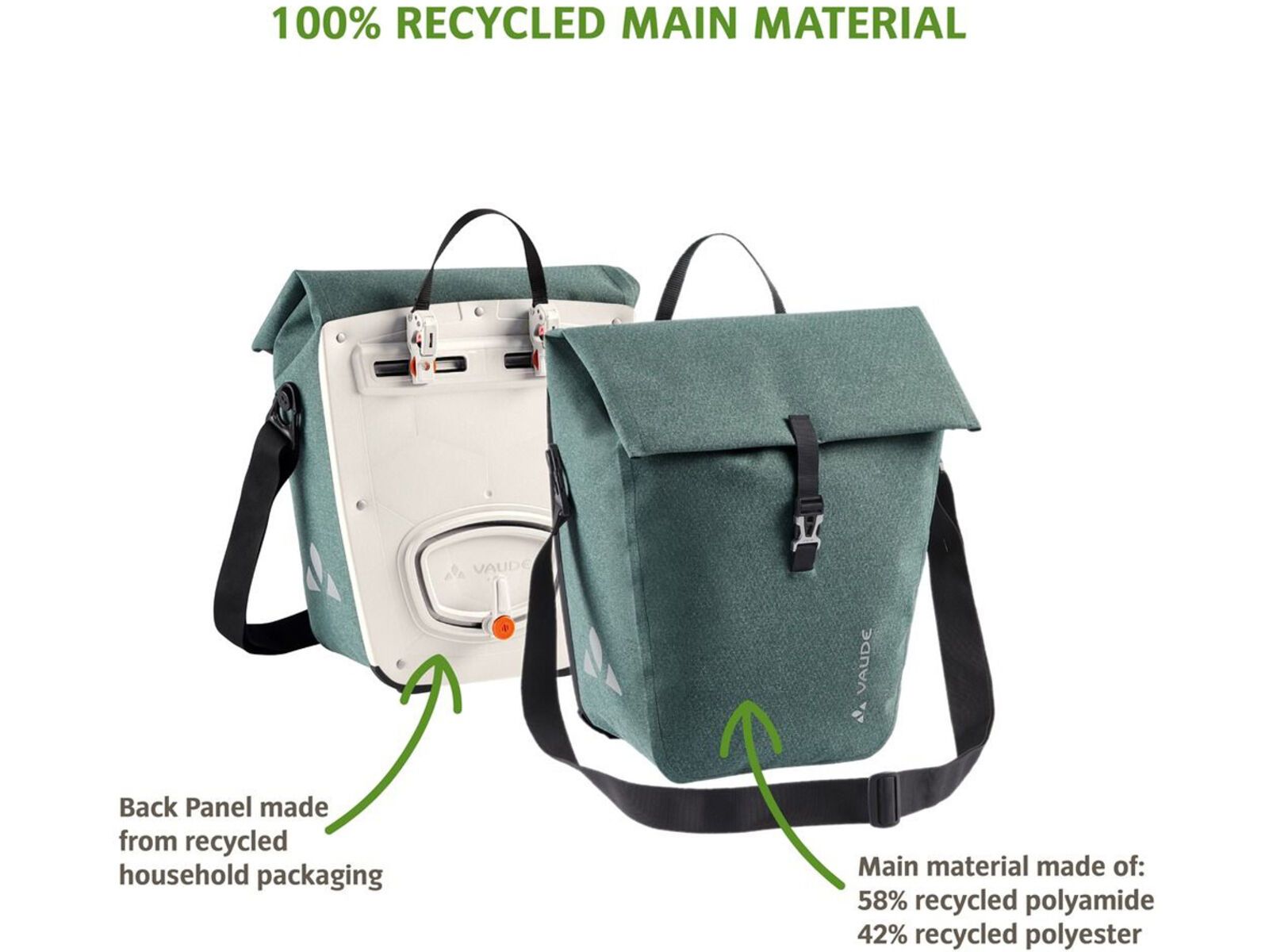 ***2. Wahl*** Vaude ReCycle Back dusty forest | Bild 6