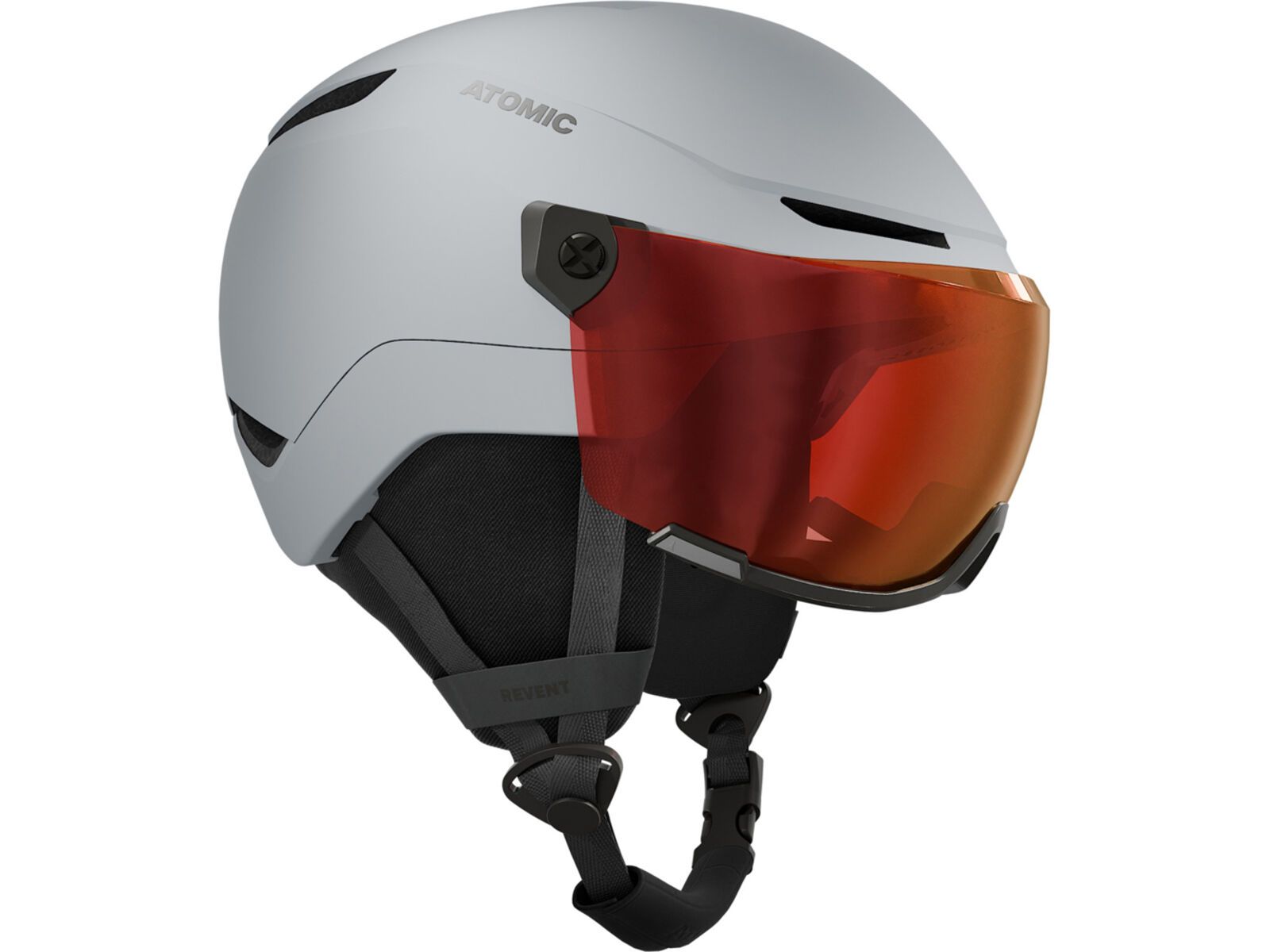 Atomic Revent Visor JR, Red Flash / gull gray | Bild 3