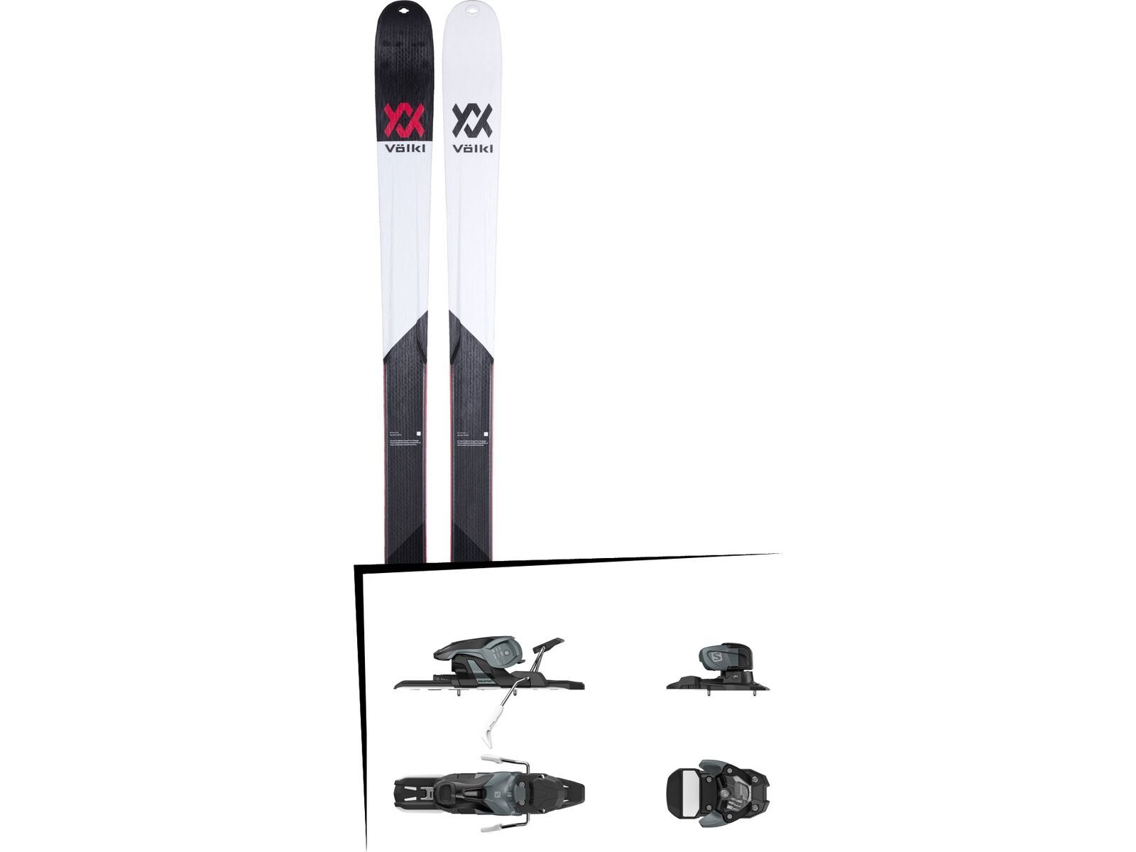 Set: Völkl BMT 90 2019 + Salomon Warden 11 dark grey/black | Bild 1