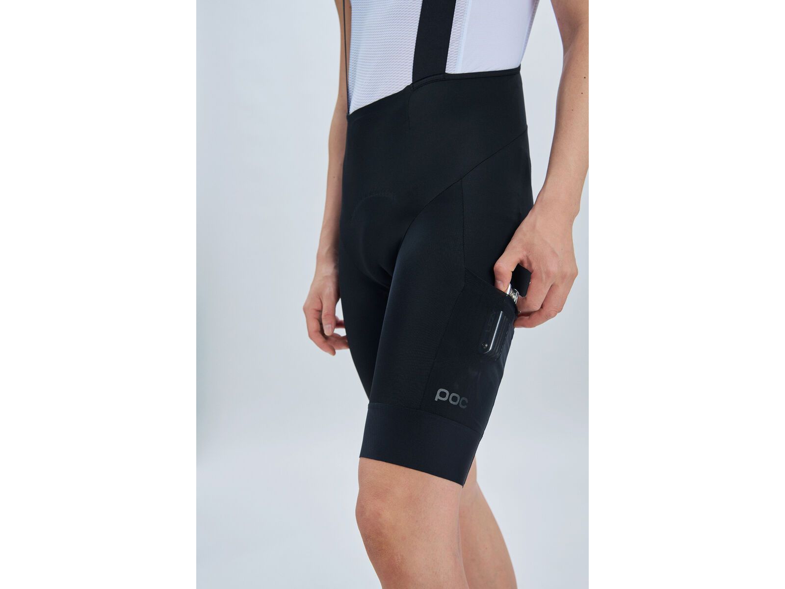 POC M's Cadence Cargo Bib Shorts, uranium black | Bild 7