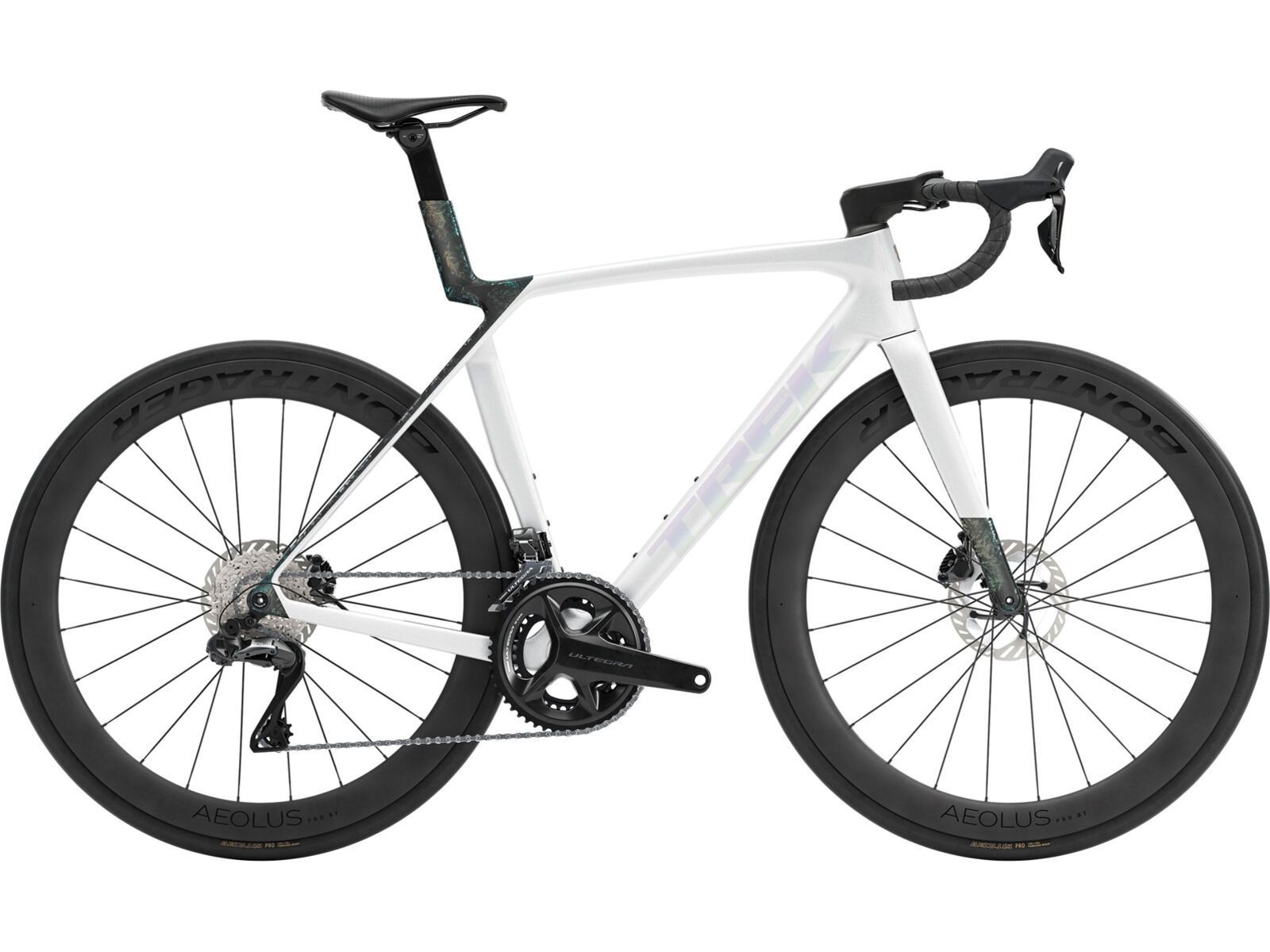 Trek Madone SL 7 Gen 8, gloss crystal white/matte deep smoke | Bild 1