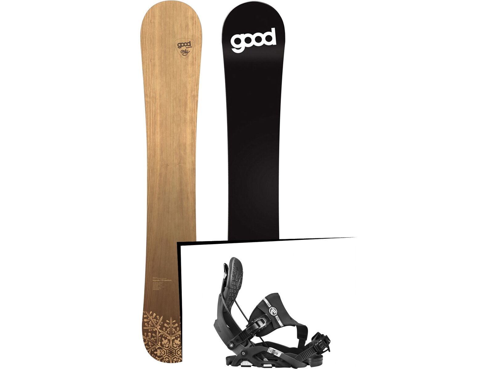 Set: goodboards Legends Long 2017 + Flow Nexus Hybrid (1718375S) | Bild 1