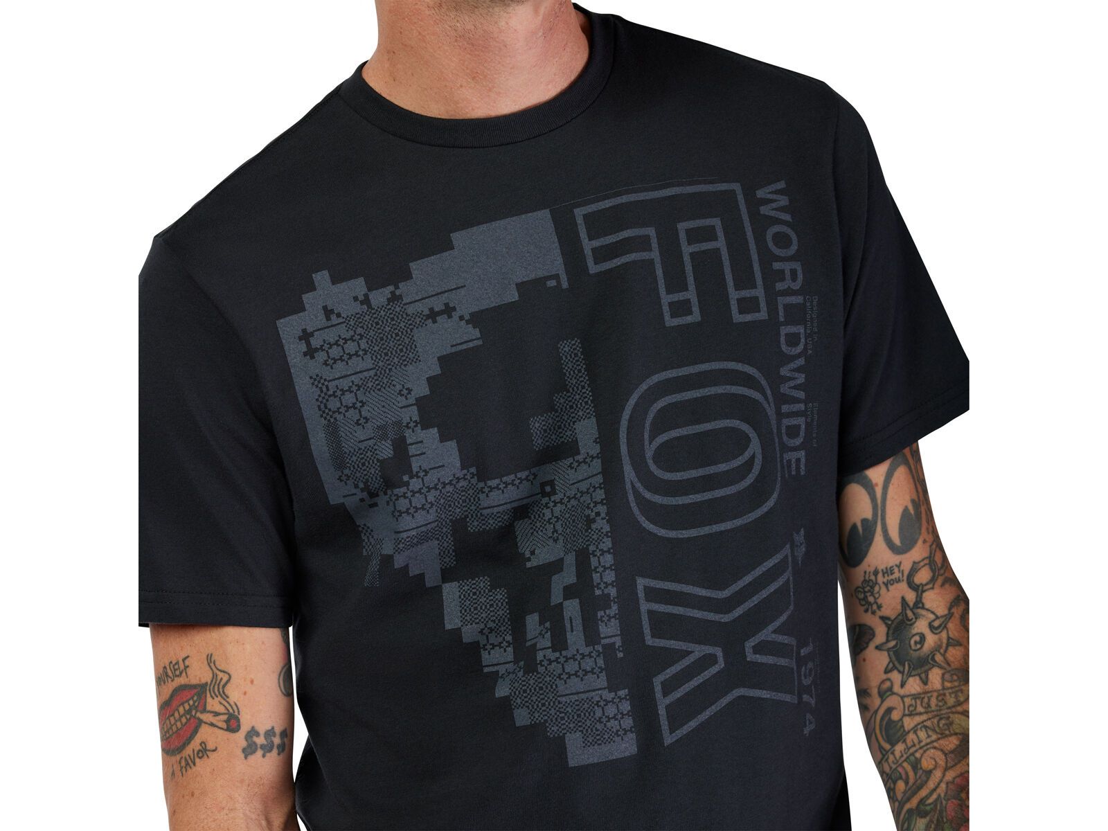Fox Image Skull SS Prem Tee, black | Bild 3