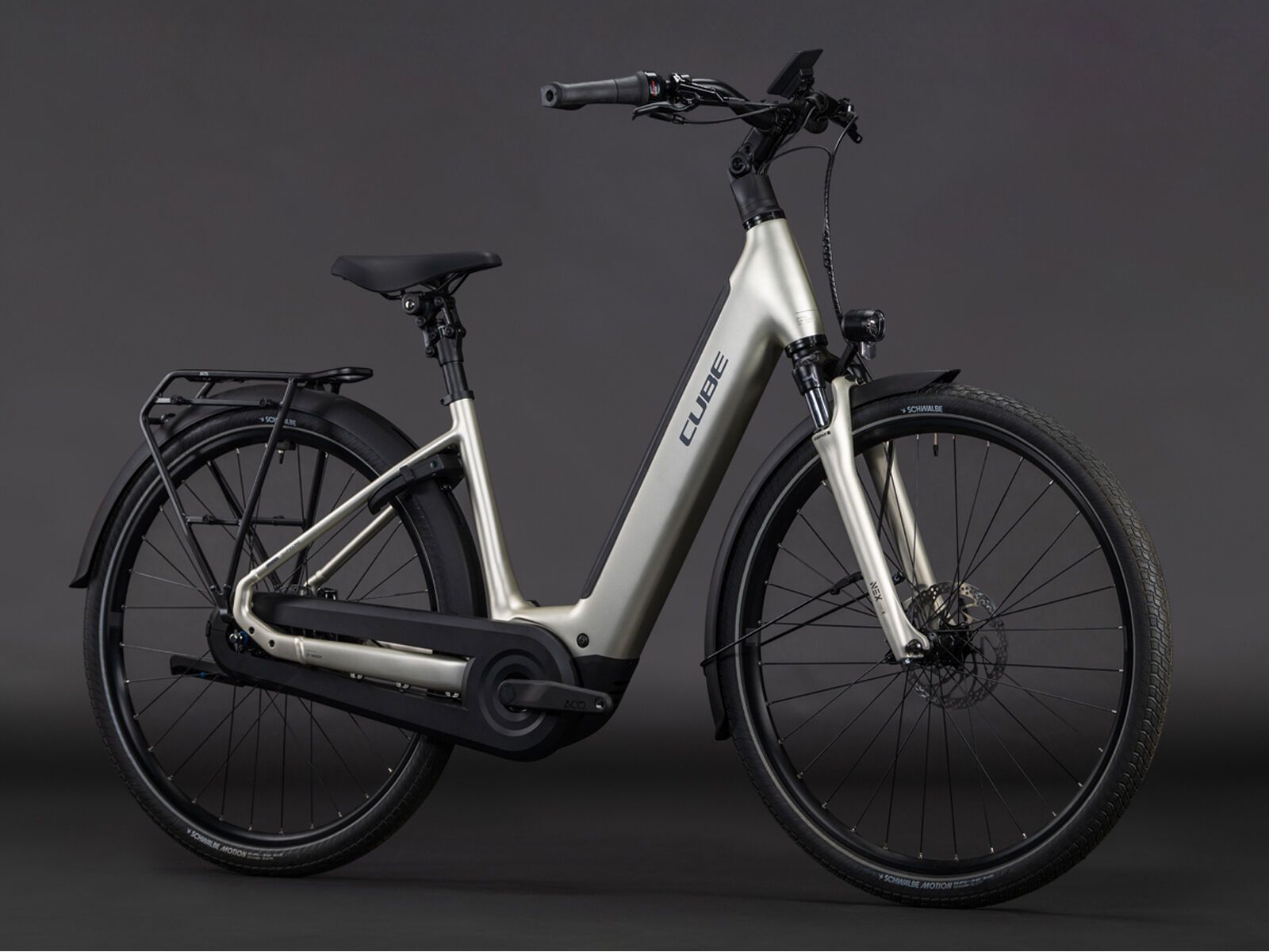 Cube Supreme Hybrid Comfort EXC 600 RT Easy Entry 28, champagne´n´grey | Bild 2