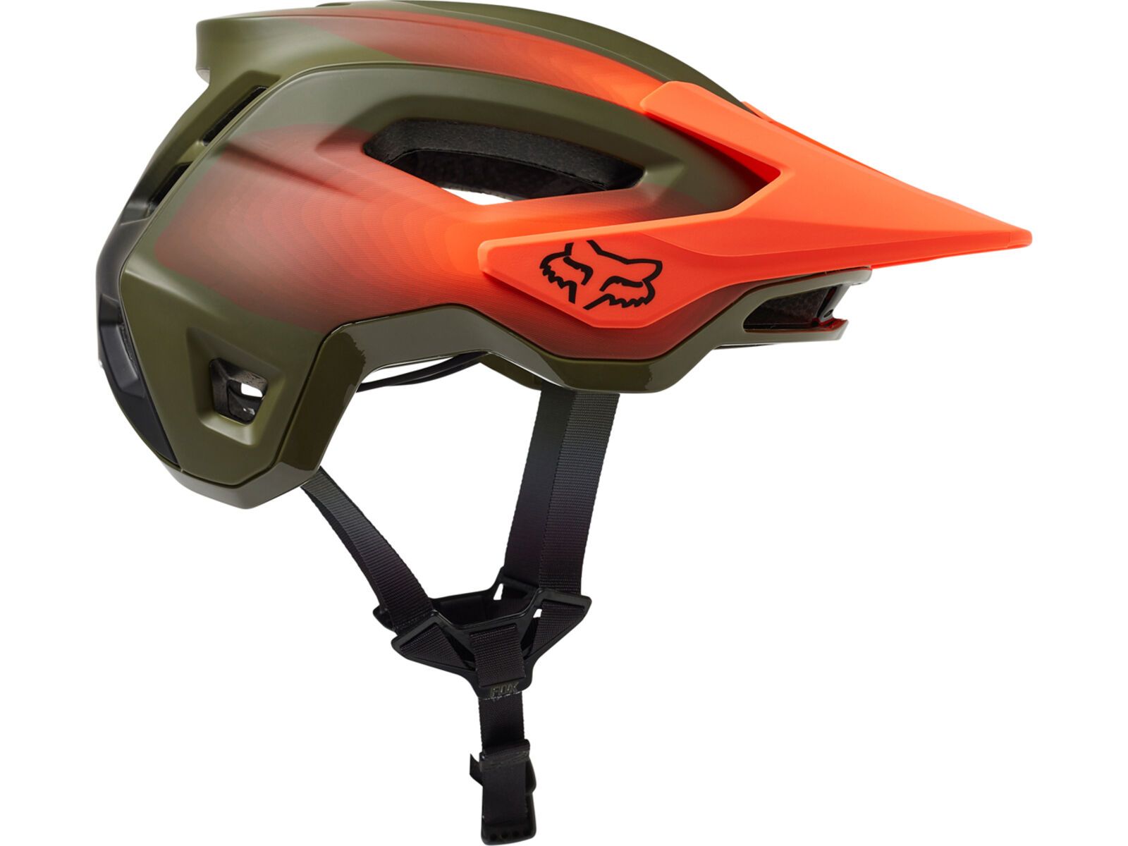 Fox Speedframe Pro Helmet Fade, olive green | Bild 6