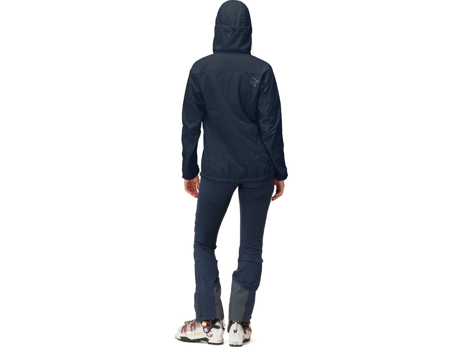 Norrona lyngen Alpha100 Zip Hood W's, indigo night | Bild 8