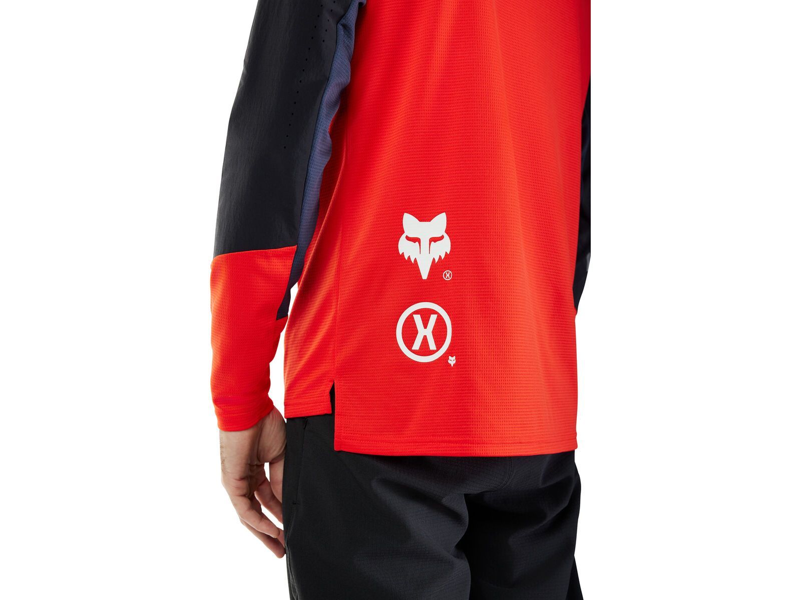 Fox Defend LS Jersey Elevated, fluorescent red | Bild 6