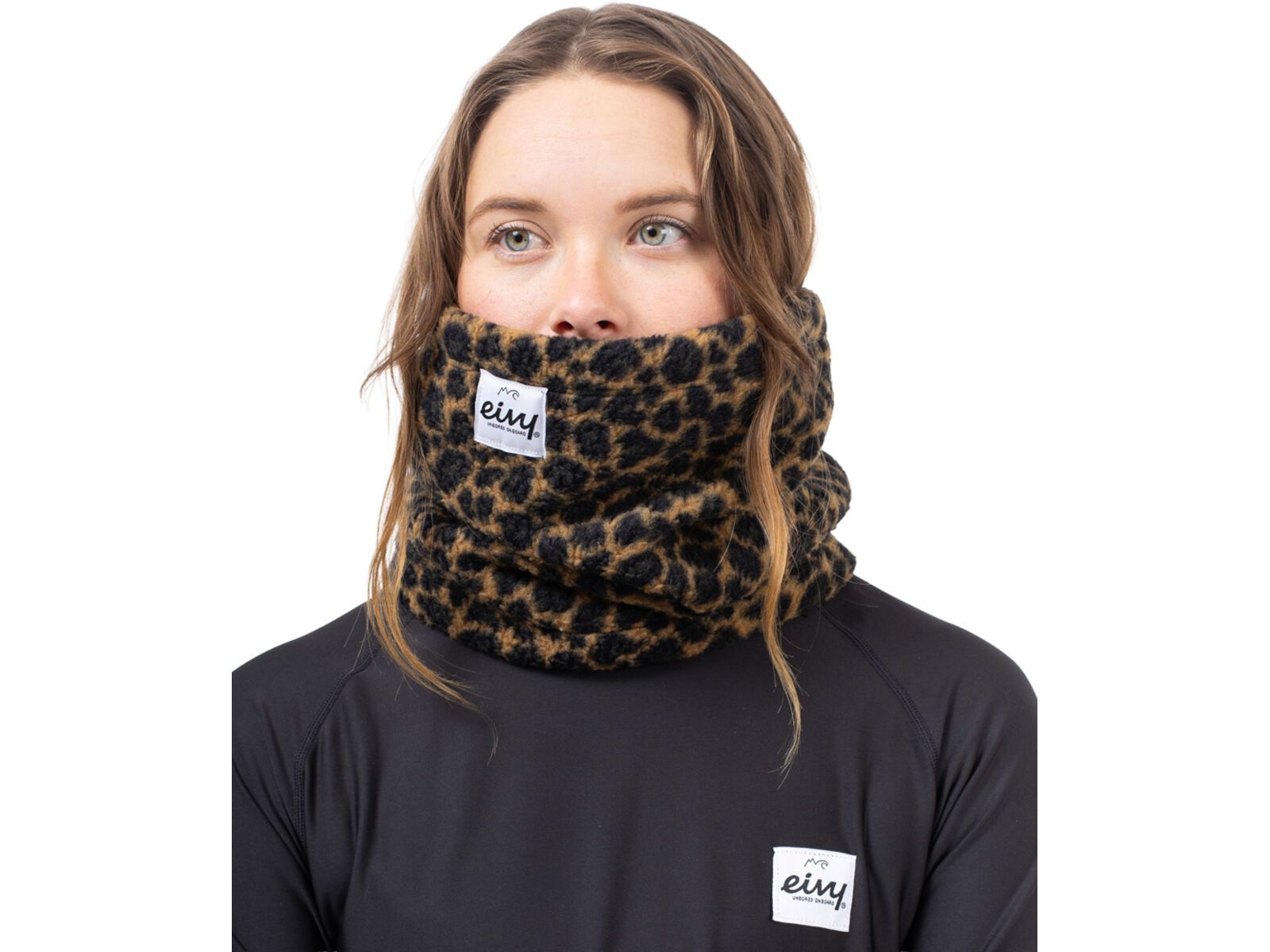 Eivy Beanie Sherpa Neckwarmer, leopard | Bild 1