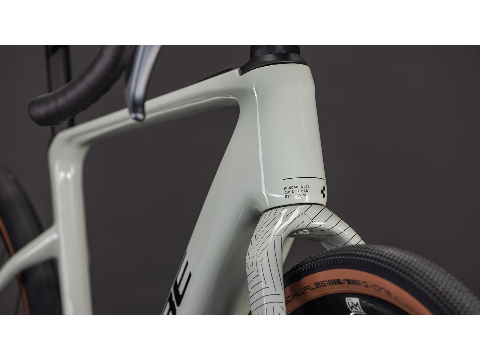 Cube Nuroad Hybrid C:62 Race 400X, reedbeige´n´black | Bild 7
