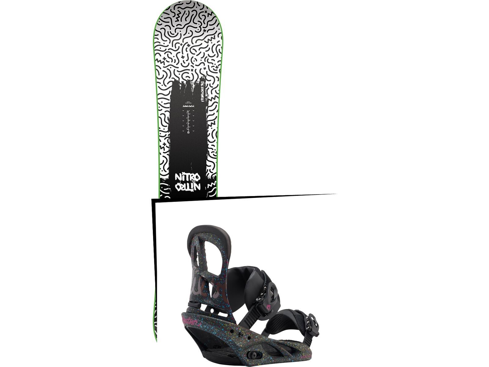 Set: Nitro Firekracker 2017 + Burton Scribe (1712911S) | Bild 1