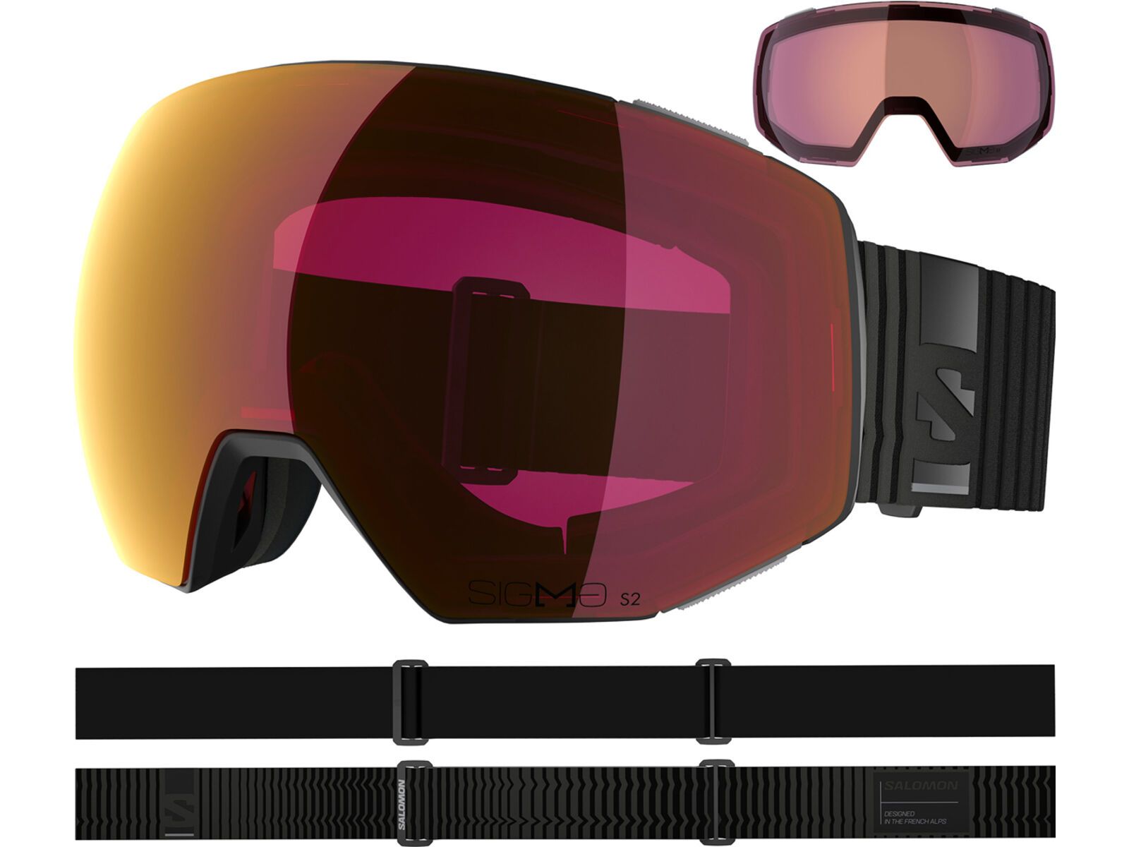 Salomon Radium Prime + WS, Sigma Poppy Red / black | Bild 5