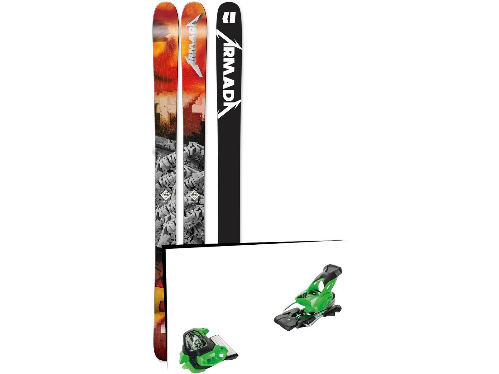 Set: Armada Invictus 95 TI 2016 + Tyrolia Attack² 16 GW (2020404) | Bild 1