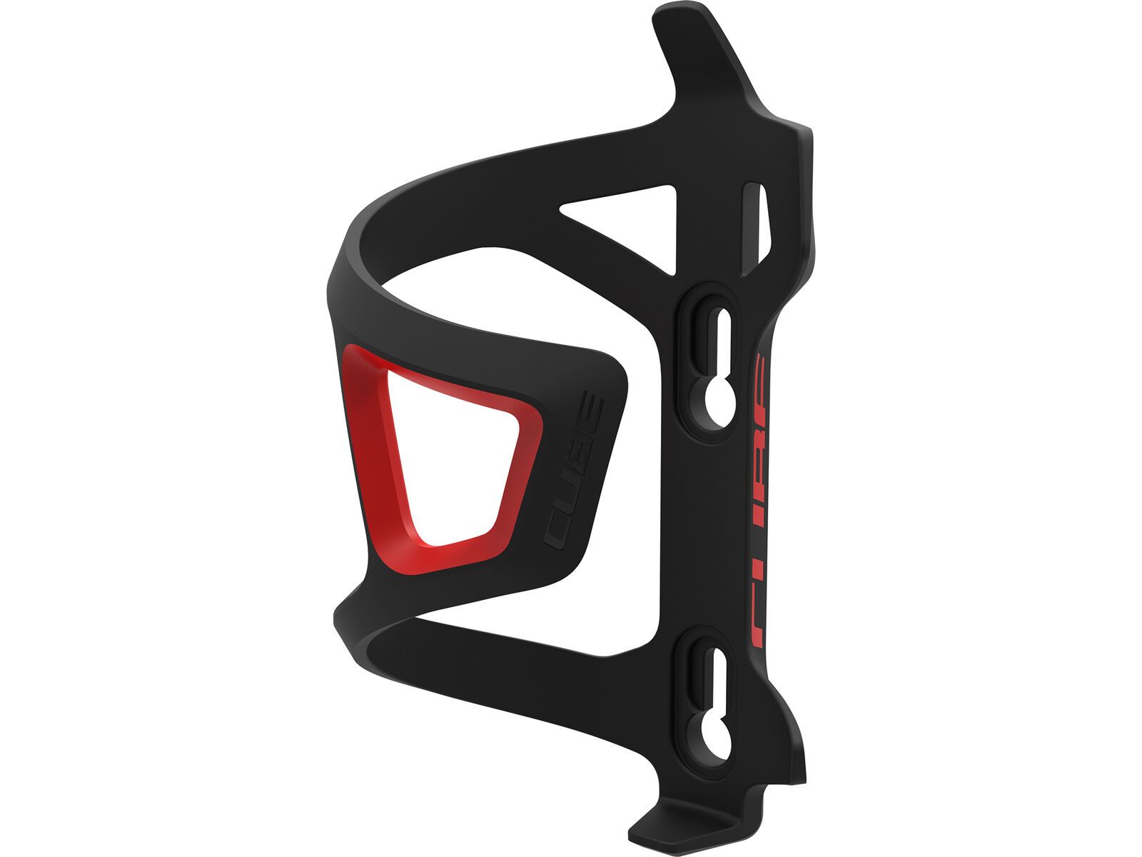 Cube Flaschenhalter HPP/R Sidecage, black'n'red | Bild 1