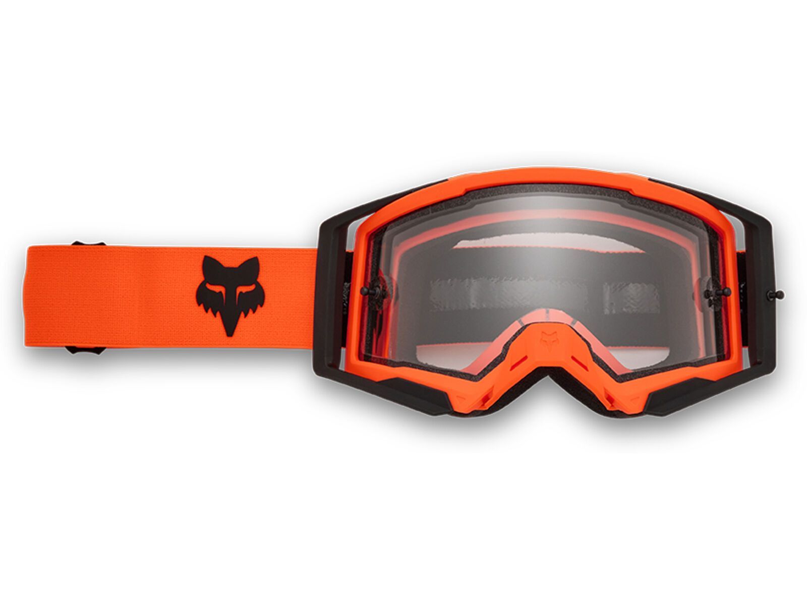 Fox Airspace X Goggle, Clear / fluorescent orange | Bild 1