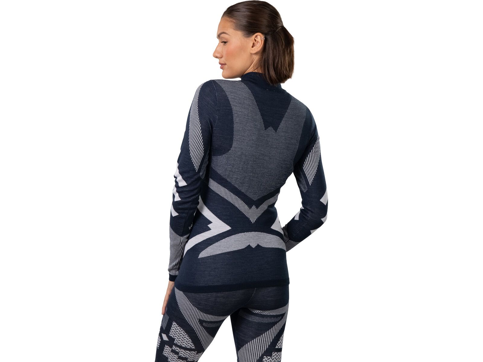 Kari Traa Faith Half Zip Baselayer, dark navy blue | Bild 8