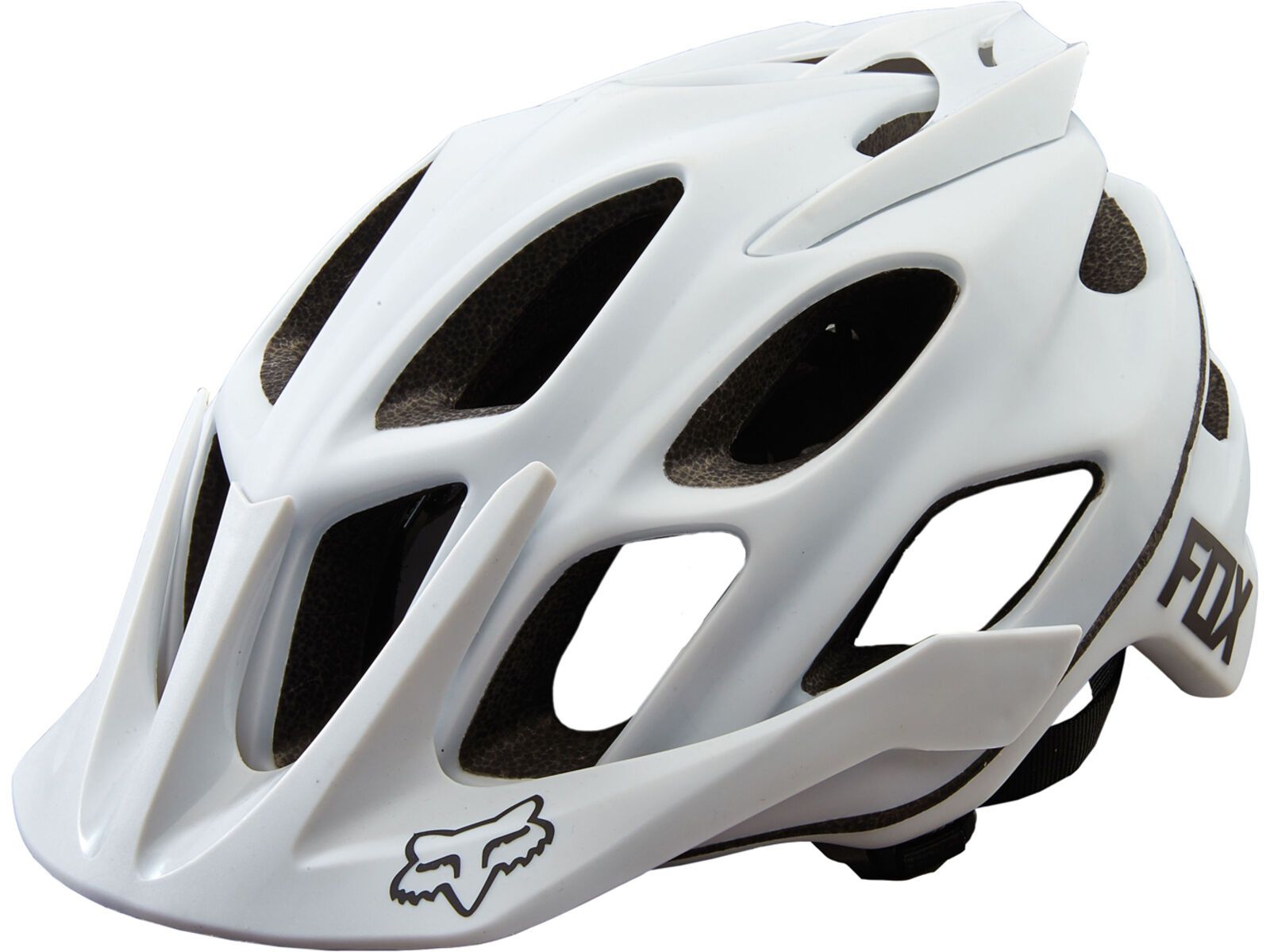 Fox Flux Helmet, matte white | Bild 1