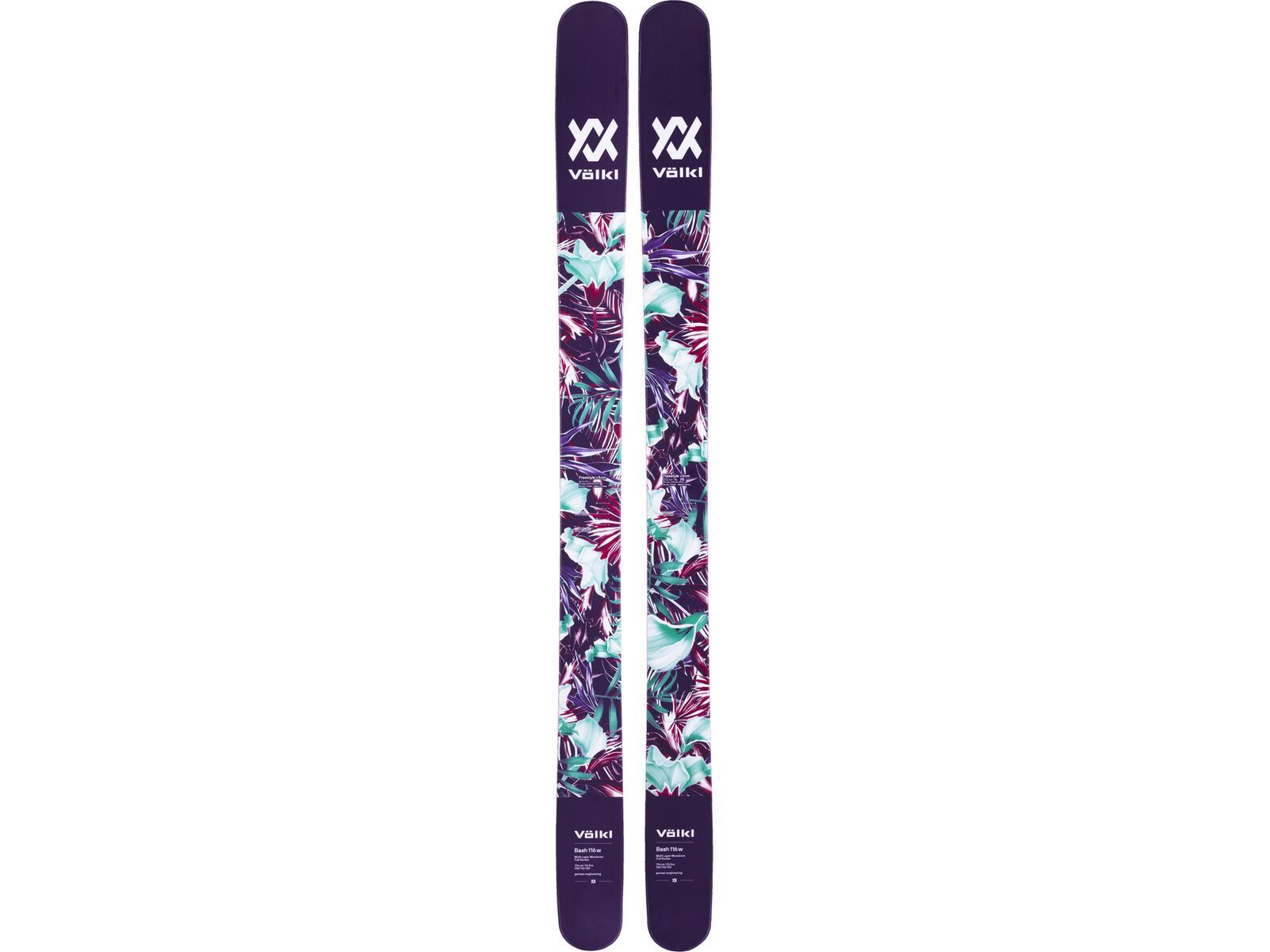 Set: Völkl Bash 116 W 2018 + Atomic Warden MNC 13 white/black/orange | Bild 2