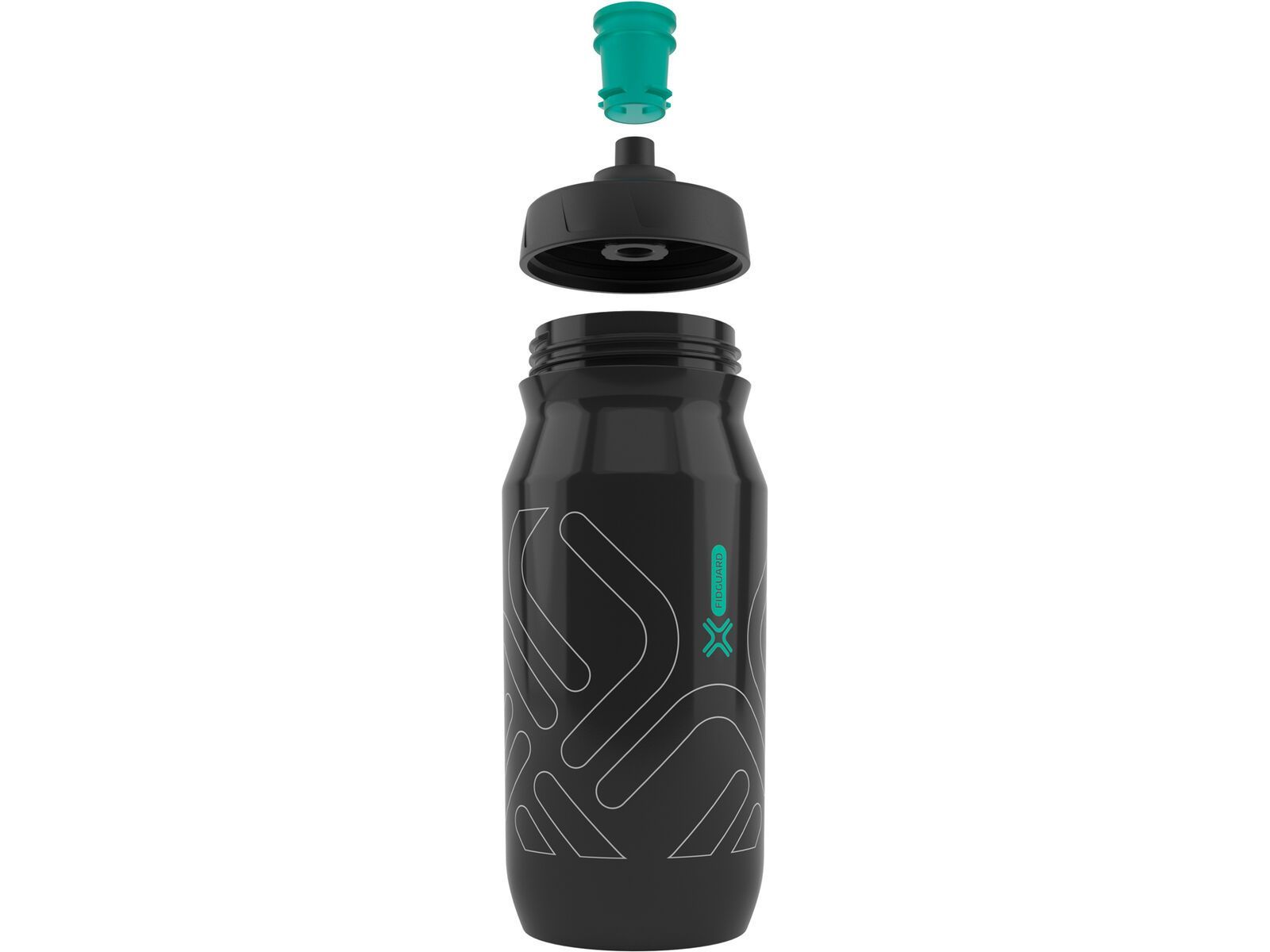 Fidlock Fidguard Bottle 600 Antibacterial, black/grey | Bild 3