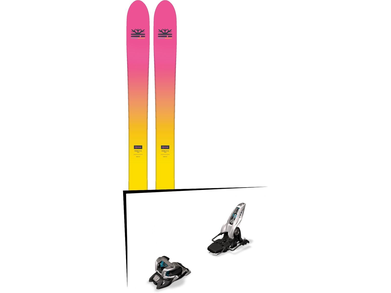 Set: DPS Skis Yvette 112 RP2 Foundation 2018 + Marker Griffon 13 ID white | Bild 1