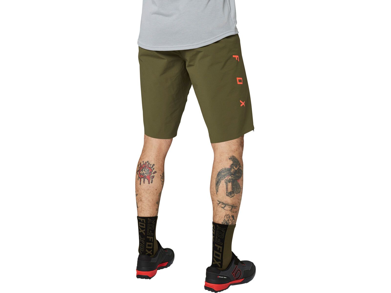 Fox Flexair Short No Liner, olive green | Bild 4