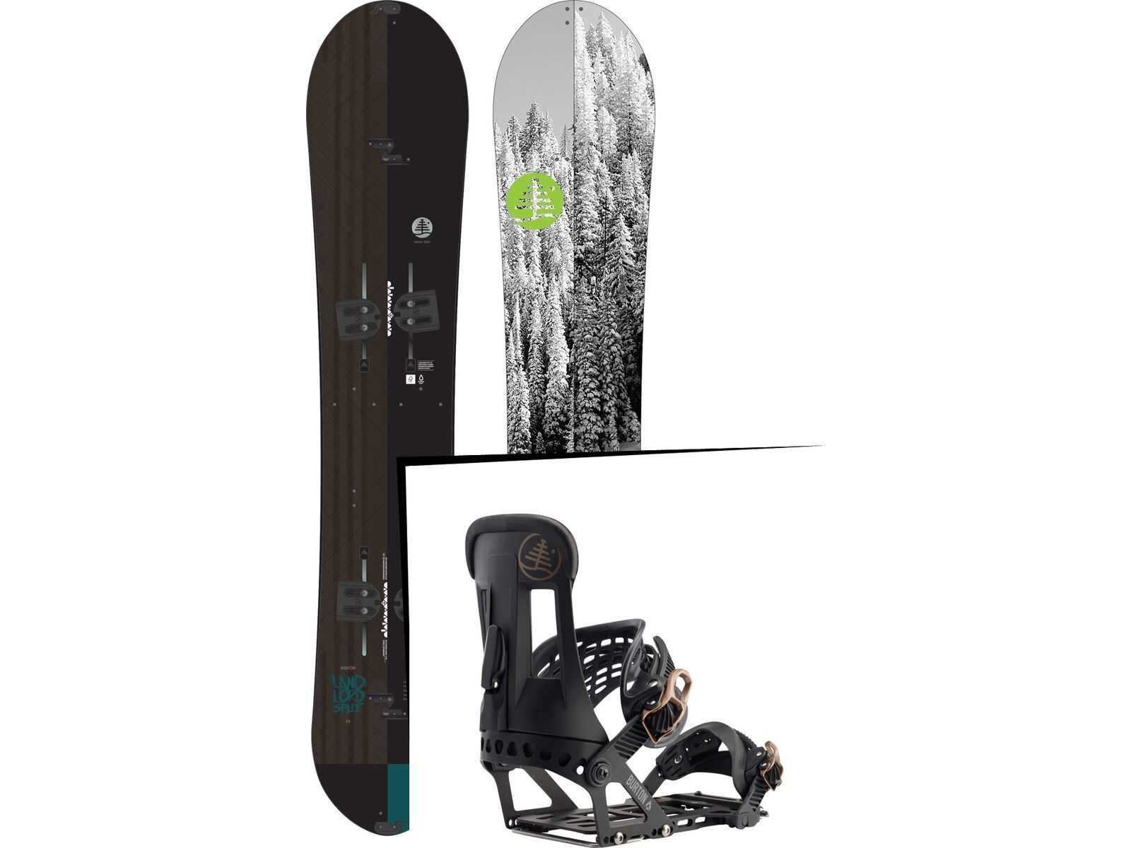 Set: Burton Landlord Split 2017 +  Hitchhiker (1712812S) | Bild 1