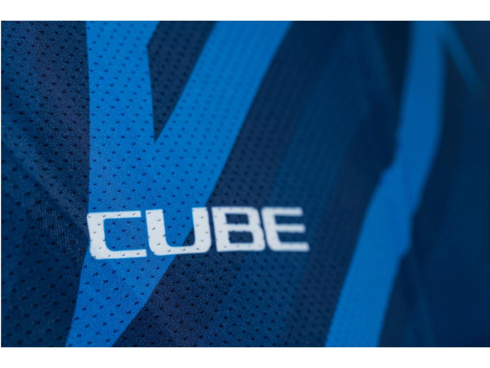 Cube ATX Trikot Full Zip CMPT kurzarm, blue | Bild 5