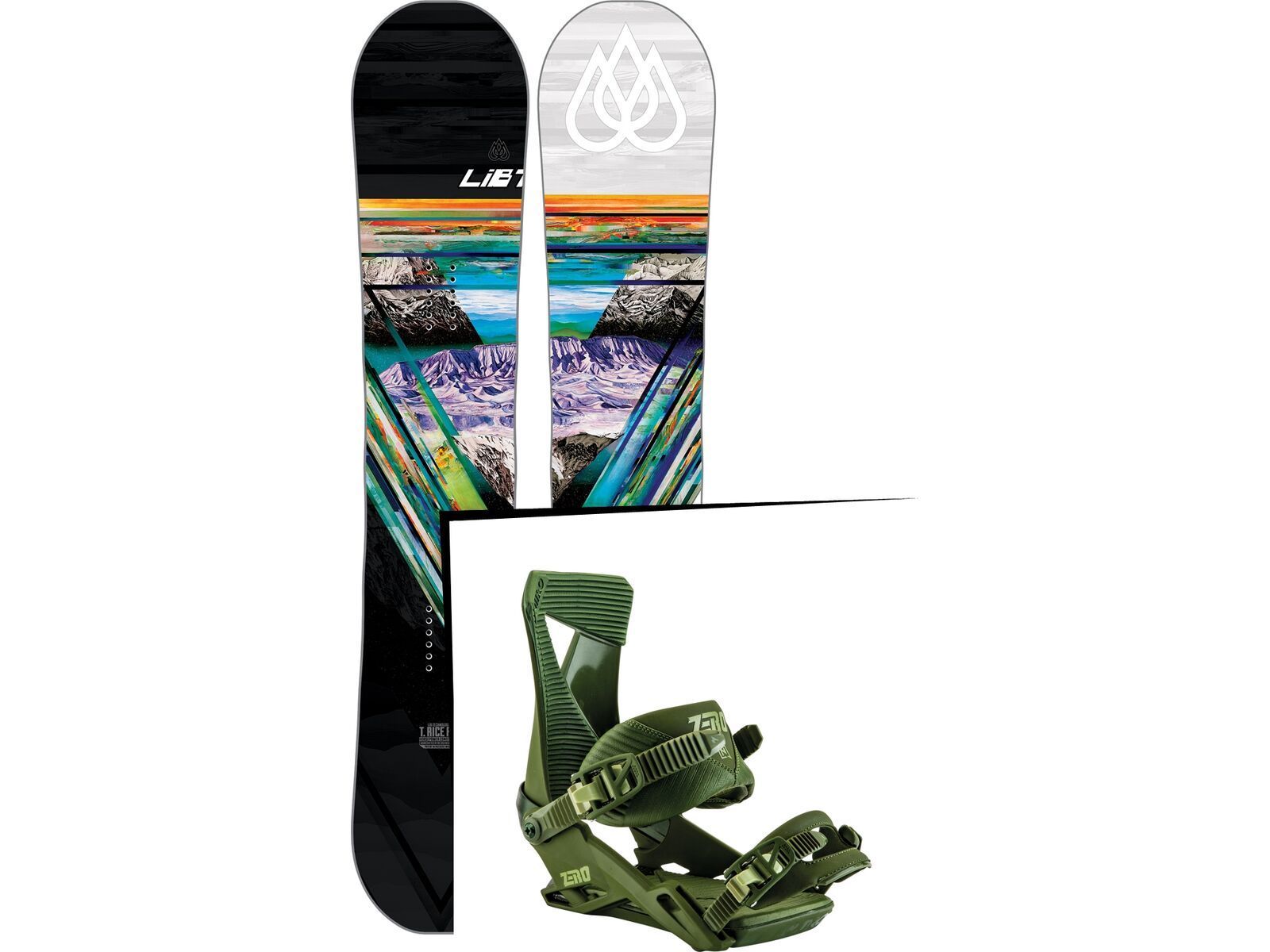 Set: Lib Tech T-Rice Pro 2017 + Nitro Zero (1691163S) | Bild 1
