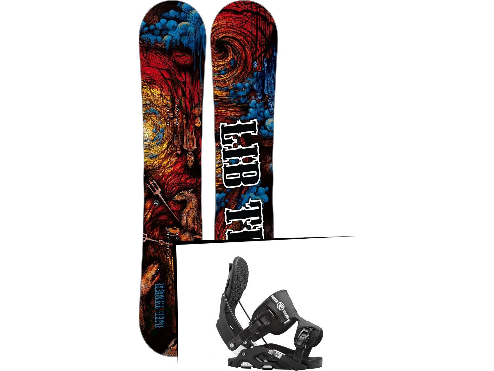 Set: Lib Tech From Hell Skate Banana 2017 + Flow Nexus (1513157S) | Bild 1