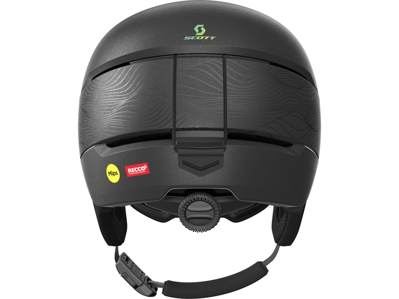 Scott Flow Pro MIPS, granite black/holo grey | Bild 4