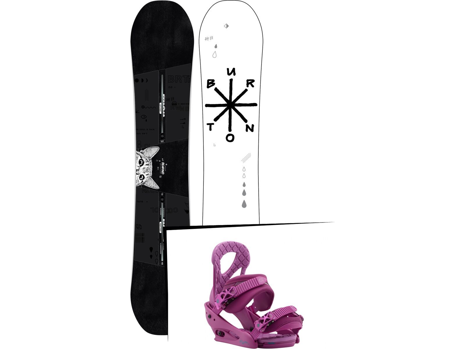 Set: Burton Rewind 2019 + Stiletto (1931124S) | Bild 1