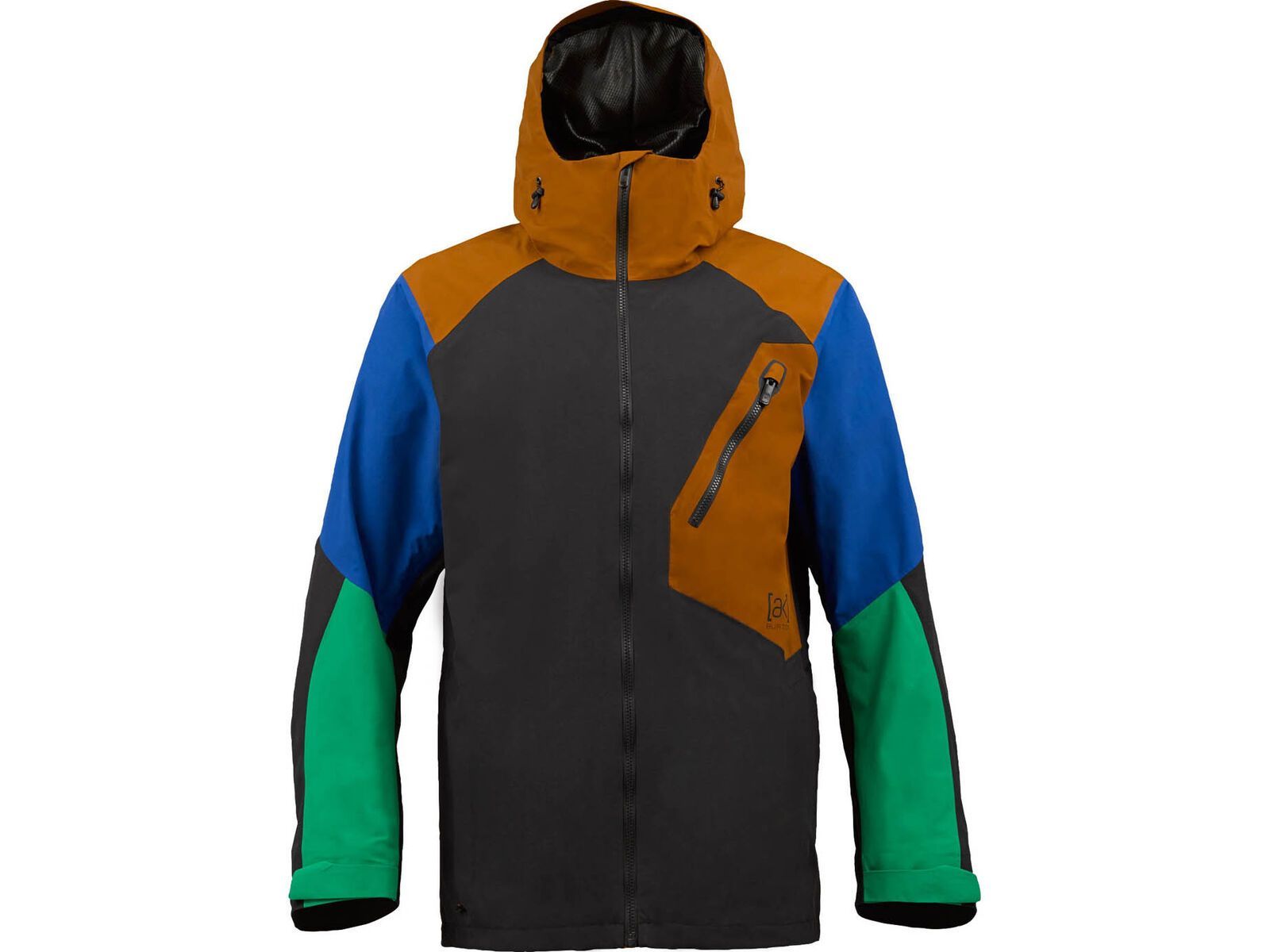 Burton [ak] 2L Cyclic Jacket, True Black/True Penny/Tide/Turf | Bild 1