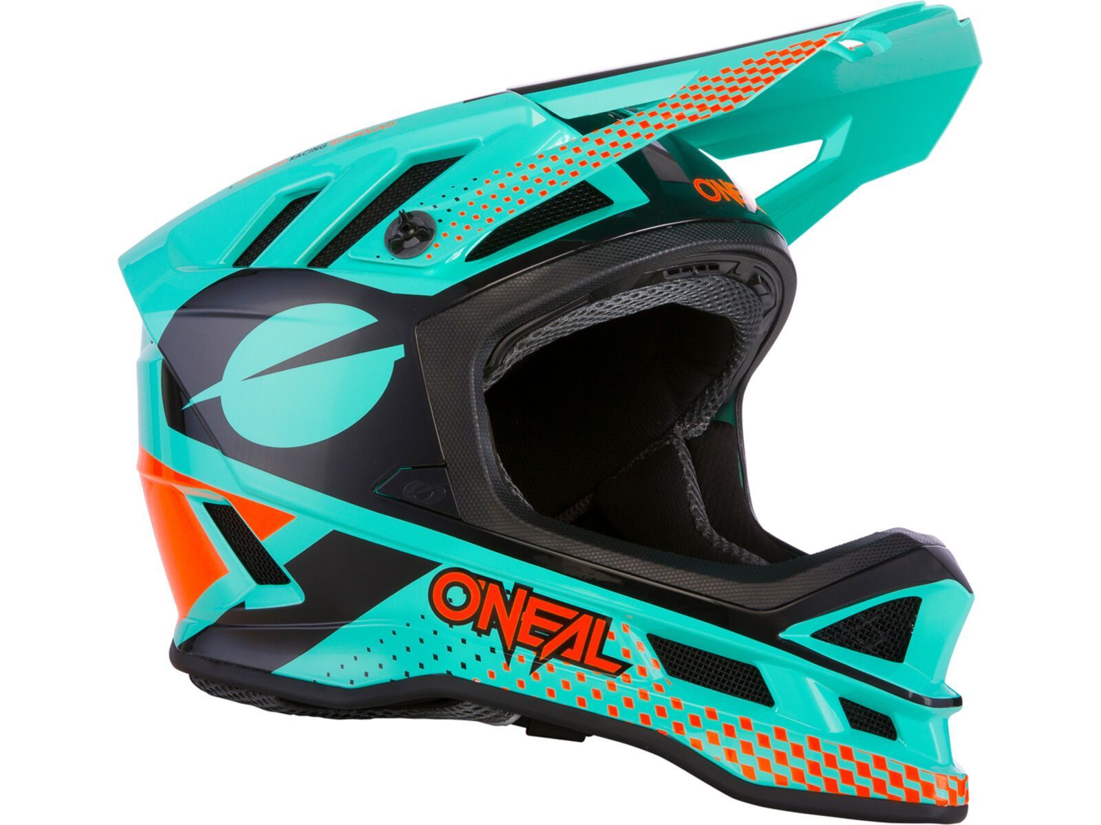 ONeal Blade Polyacrylite Helmet Ace, mint/orange/black | Bild 4