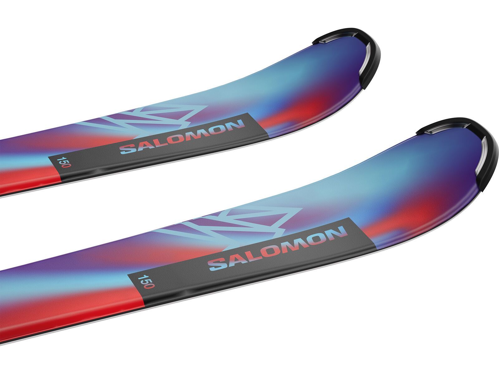 Salomon QST S + C5 GW J75, pastel neon blue 3/poppy red/black | Bild 5