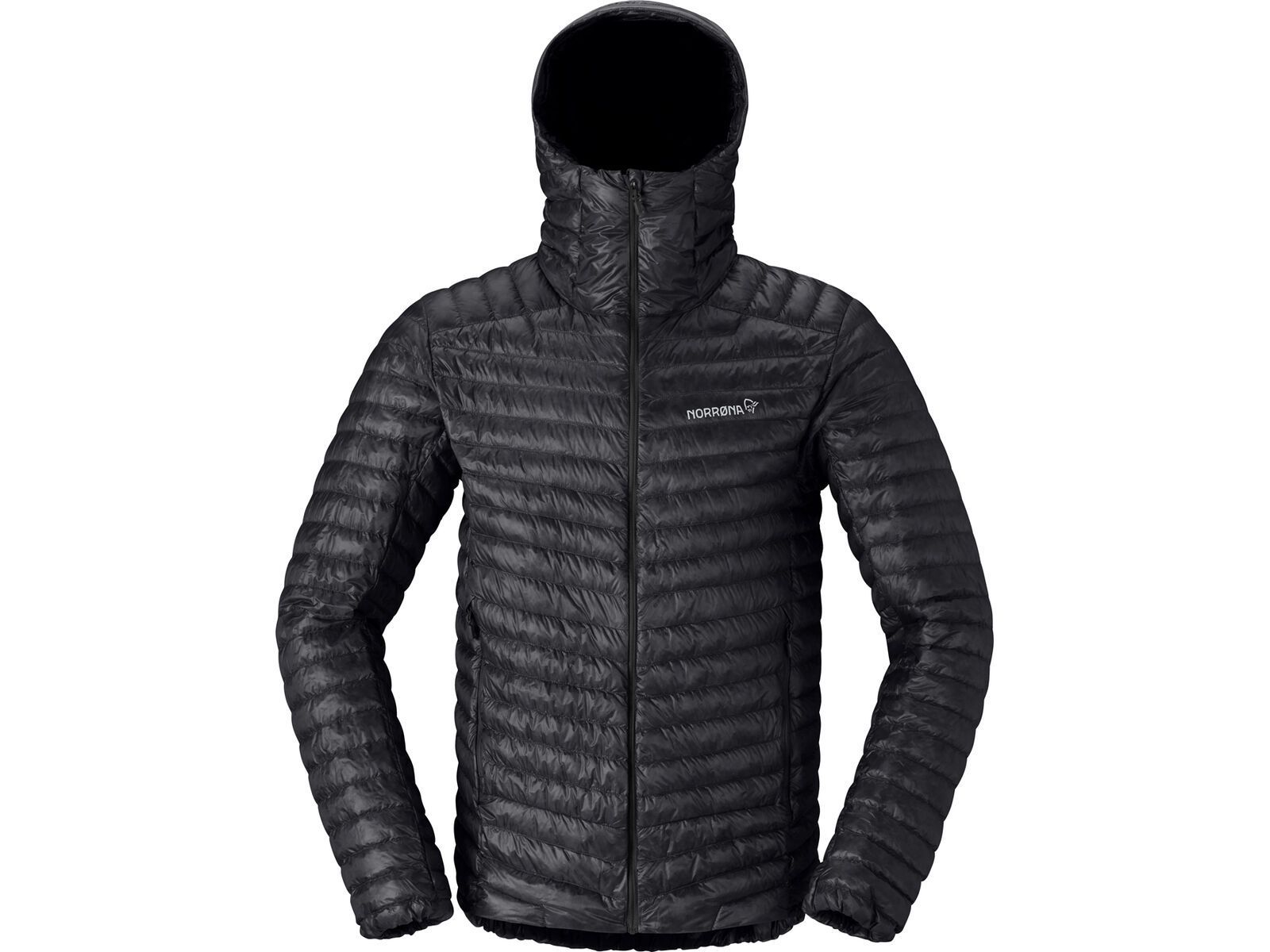 Norrona trollveggen down800 super light Hood M's, caviar black | Bild 1
