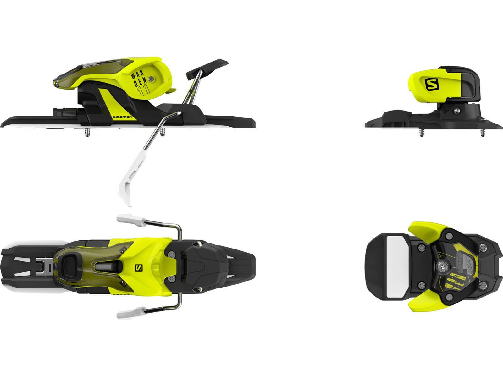Set: Armada Victa 83 2019 + Salomon Warden 11 yellow/black | Bild 3