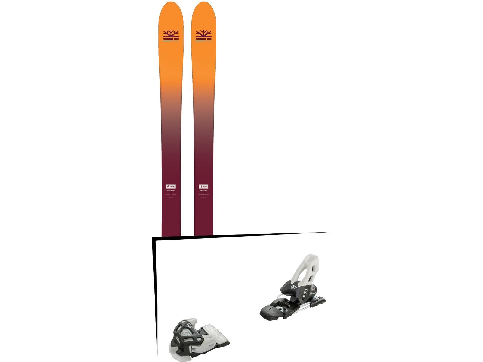 Set: DPS Skis Wailer F99 Foundation 2018 + Tyrolia Attack 11 solid black white | Bild 1