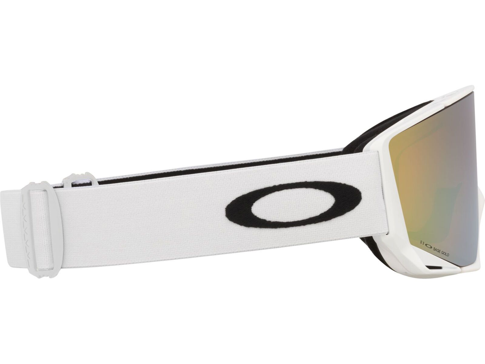 Oakley Flow Scape L, Prizm Sage Gold Iridium & Iced / matte white | Bild 11