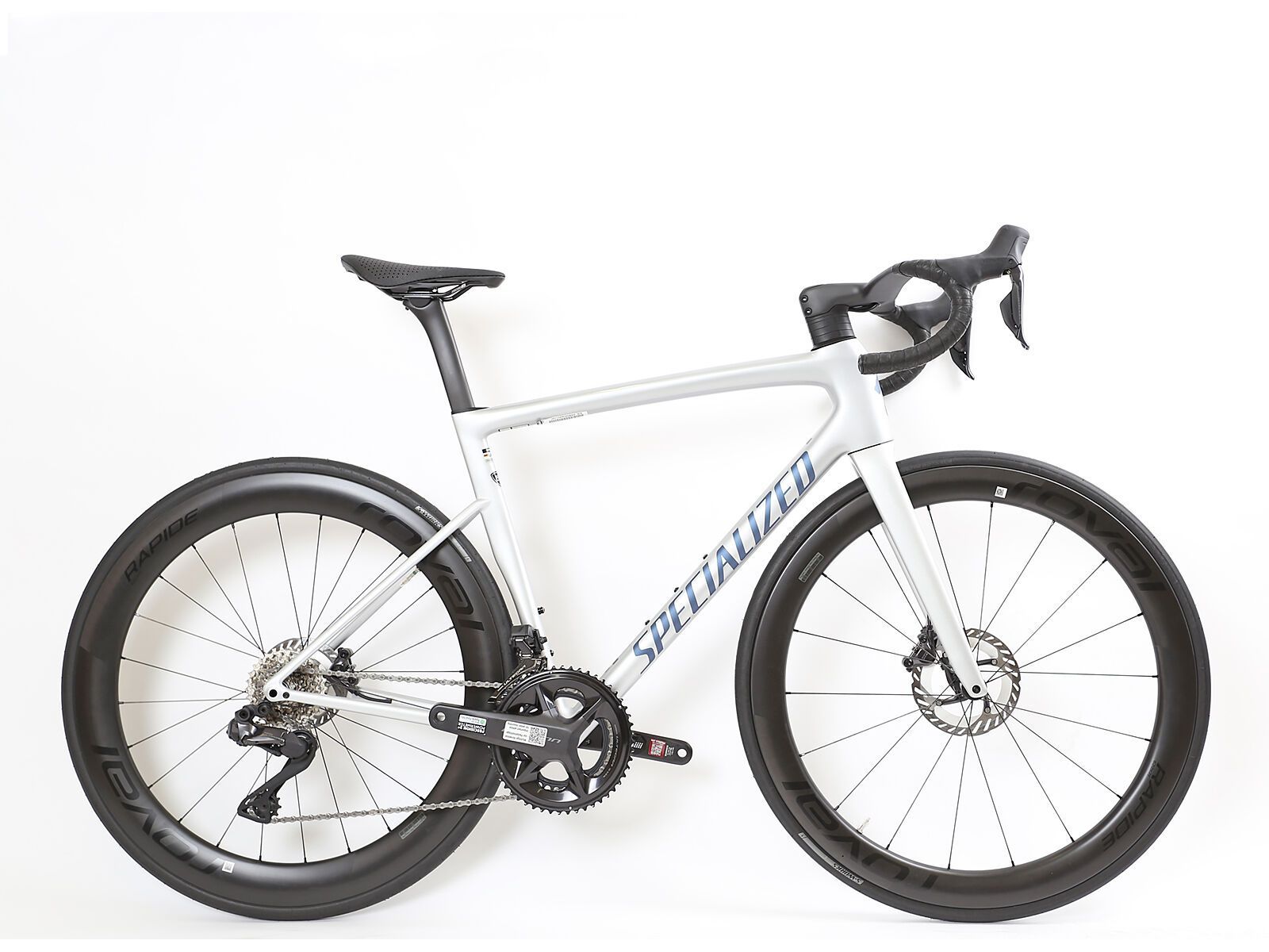 ***2. Wahl*** Specialized Tarmac SL8 Pro Shimano Ultegra Di2 liquid silver/satin blue pearl | Bild 12